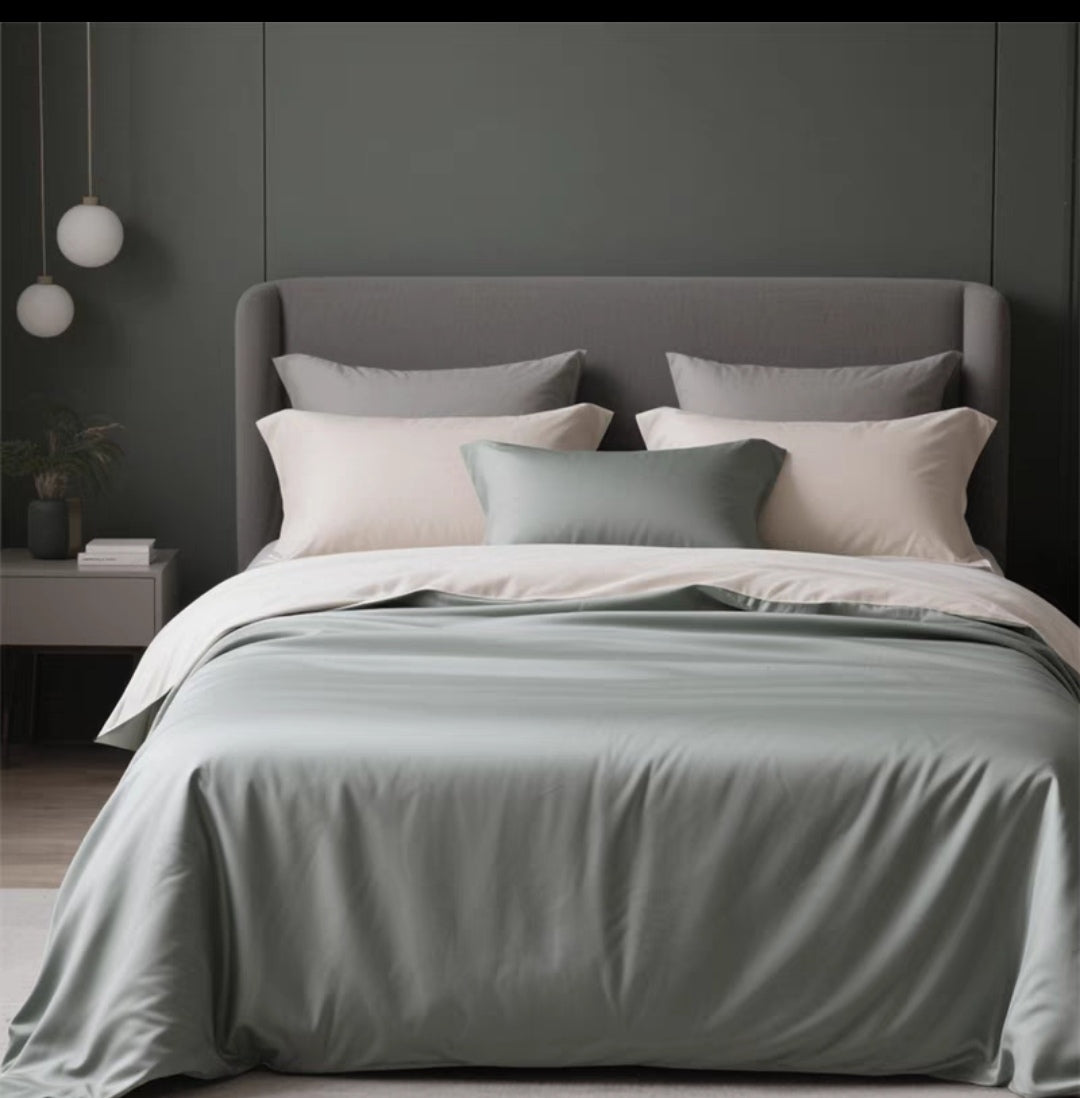 🛏️ Premium Bamboo Bedsheet Set – Ultra Soft & Cooling